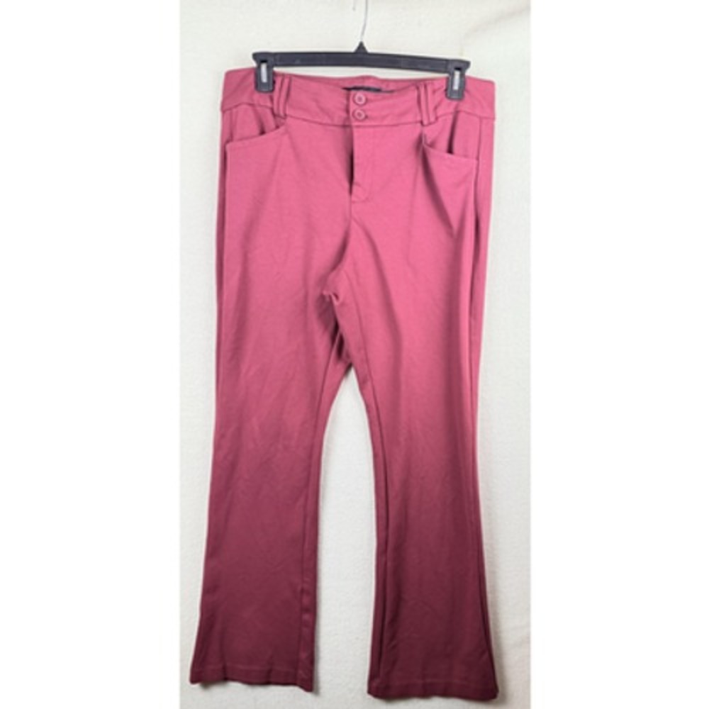 Torrid Pants Womens 18R Pink Studio Ponte Trouser Boot Stretch Work Dress 22734